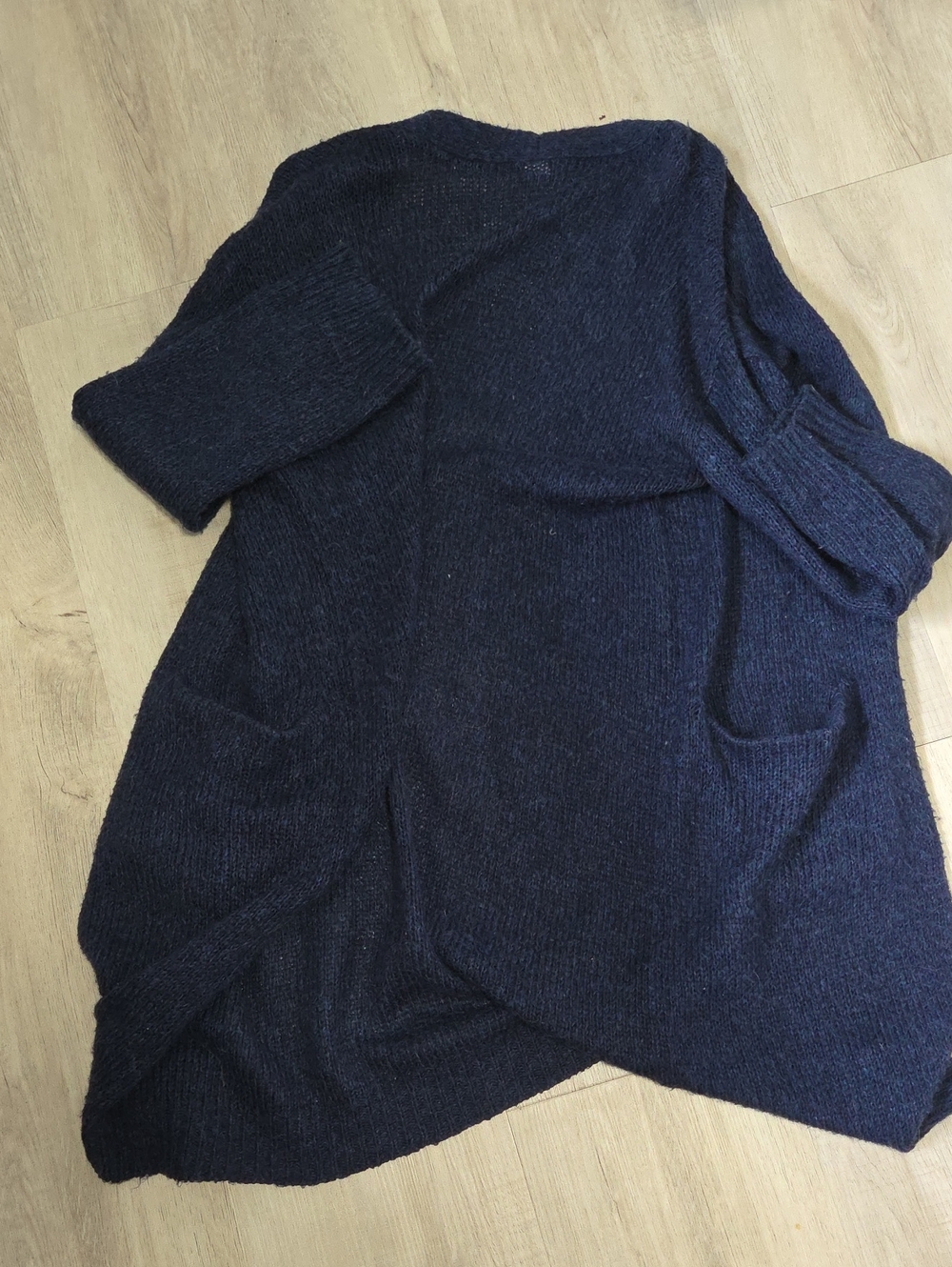 H&M Dark Navy Duster Cardigan - Picture 4 of 4